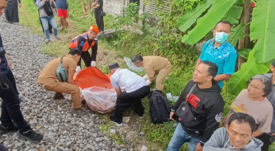 Nenek Sebatang Kara di Tulungagung Tewas Tertemper Kereta Api