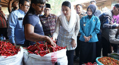 Wamendag dan Wali Kota Kediri Tinjau Pasar Grosir Ngronggo, Singgung Kolaborasi Revitalisasi