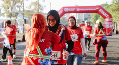 Rayakan Kemerdekaan RI ke-80, Freeport Indonesia Gelar Lari Warna Nusantara