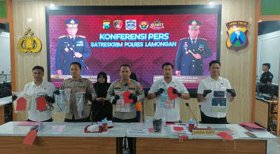 Hendak Kabur, Polisi Amankan Pelaku Arisan Bodong Lamongan