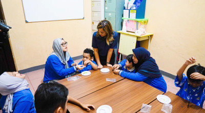 Semangat Belajar Anak Autis Terangkum di Tanjung Priok