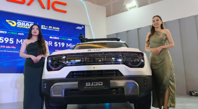 BAIC Indonesia Perkenalkan SUV Hybrid BJ30 di GIIAS Surabaya 2025