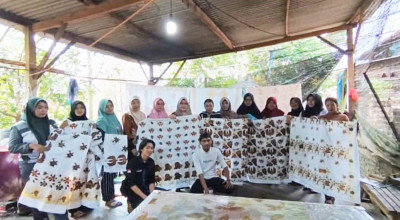 Sentuhan Teknologi Infrared Dongkrak Produktivitas Batik Wonosalam