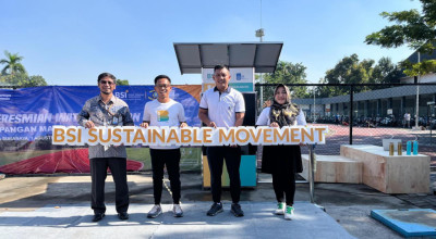 BSI Perkuat ESG dengan Fasilitas Air Minum Gratis dan Beasiswa Lingkungan di Surabaya