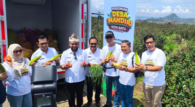 PELNI Resmikan Desa Mandiri di Batu, Dukung Ketahanan Pangan dan Pasokan Kapal