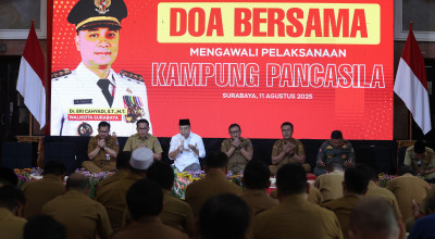 Surabaya Luncurkan 1.360 Kampung Pancasila, Perkuat Kesejahteraan Warga