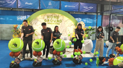 Homeground Buka Lapangan Padel Terbesar di Surabaya Timur!