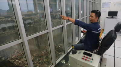 Pembangkit Listrik Tenaga Sampah Benowo Surabaya Diklaim Ramah Lingkungan