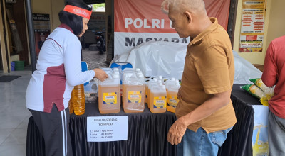 Pomindo Gelar Pasar Murah di Tulungagung