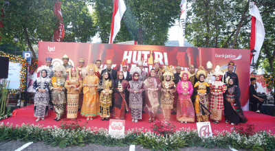 Rayakan 64 Tahun, Bank Jatim Gaungkan Semangat Kebersamaan