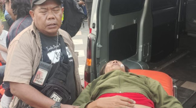 Satu Jurnalis Surabaya Jadi Korban Demo Ricuh di Depan Grahadi