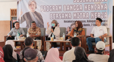 Indah Kurnia Gemakan Bangga Kencana Demi Keluarga Kuat dan Generasi Hebat!