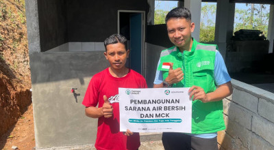 Warga Dusun Mloko Kini Merdeka dari MCK Tak Layak! Terima Kasih Taman Zakat