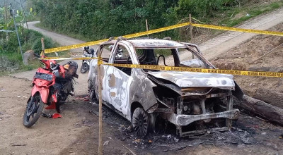 Mobil Milik Kades di Trenggalek Ludes Dibakar ODGJ