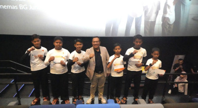 BSI Maslahat Ajak Yatim Nonton, Sebarkan Semangat "Berbagi Cerita"