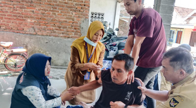 ODGJ di Pojok Kota Kediri Ngamuk, Warga Lapor Mbak Wali 112