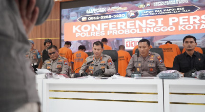 Otak Kasus Perampokan Ditangkap Satreskrim Polres Probolinggo Kota