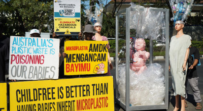 Sampah Plastik Australia Ancam Kesehatan Bayi di Jawa Timur