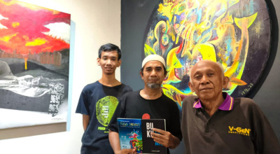 Tiga Seniman Beda Generasi Gelar Pameran di ARTS.ID Surabaya