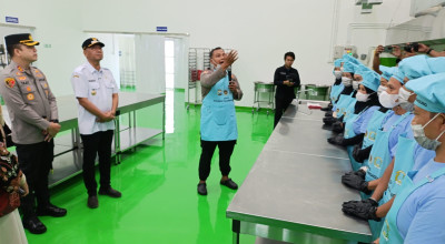 Dapur SPPG Polres Tulungagung Diresmikan, Bakal Layani 23 Sekolah