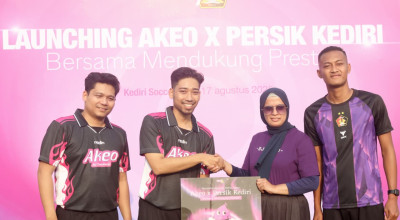 Persik Kediri Gandeng Sponsor Baru Dari Brand Lokal
