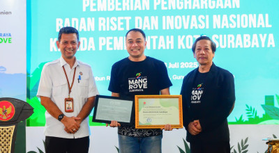 Gandeng BRIN, Kebun Mangrove Surabaya Jadi Pusat Perpustakaan Bakau Dunia