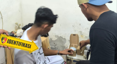 Pembobol Rumah Tetangga Rugikan Puluhan Juta Diringkus Polres Gresik