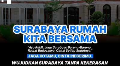Ajakan Damai di Surabaya: Hindari Perusakan, Cintai Budaya, Bukan Merusak