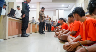 Temui Tersangka Aksi Kerusuhan dan Penjarahan di Kediri, Ini Pesan Mas Dhito