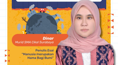 Manusia Hama Bumi, Esai Siswi Cikal Gugat Arogansi Manusia