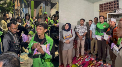 DPR RI Lita Machfud Arifin Salurkan Sembako untuk GARDA Jawa Timur