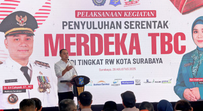 Surabaya Pecahkan Rekor MURI Penyuluhan TBC Terbanyak se-Indonesia