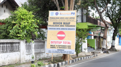 Jembatan Semampir Kota Kediri Tutup Total Mulai 15 September, Simak Pengalihan Arusnya