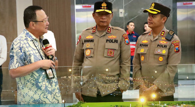 Kapolda Jatim Tinjau Gedung Polri di KEK JIIPE Gresik