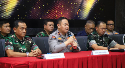 Polri dan TNI Tegaskan Sinergi Pulihkan Keamanan Pasca Demo