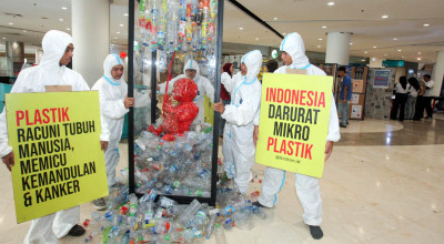 Ngeri! Bayi Terjerat Mikroplastik Warnai Launching JAYCA di Surabaya