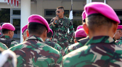 Sejumlah Event Surabaya Batal Digelar, Marinir Siagakan Pasukan
