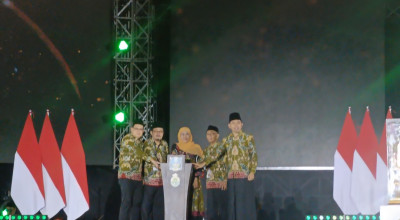 Pembukaan MTQ XXXI Jatim di Jember Suguhkan Pertunjukan Drone dan Tari Kolosal