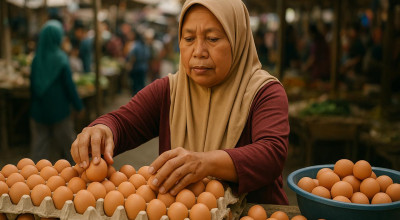 Harga Daging Ayam dan Telur Naik, DKPP Kabupaten Kediri Pastikan Stok Aman