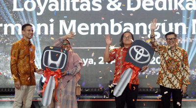 SIG Beri Penghargaan Mitra Toko Bangunan di Jawa Timur