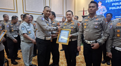 Turunkan Angka Kecelakaan, Satlantas Polres Tulungagung Diganjar Penghargaan