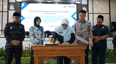 Raperda Perubahan APBD 2025 Disetujui, Percepat Pembangunan Kota Kediri