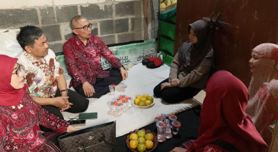 Inspiratif! Rektor Unusa Kunjungi Mahasiswa Penerima Beasiswa KIPK