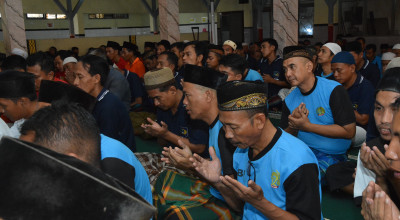 Dari Balik Jeruji Besi, Warga Binaan Lapas Lamongan Gelar Doa Untuk Kedamaian