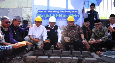YDSF Bangun Masjid Nyaman di Rest Area Tol Surabaya-Gempol