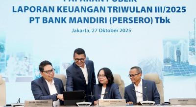 Kuartal III Kinclong! Bank Mandiri Makin Mantap Jadi Lokomotif Ekonomi