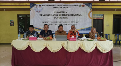 Pemkab Gresik Siapkan Domas Jadi Desa Tangguh Bencana