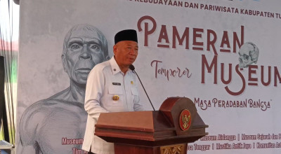 OPD Absen di Pembukaan Pameran Museum, Bupati Tulungagung Lakukan Evaluasi