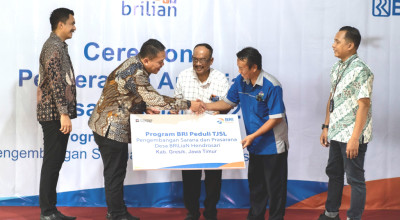 BRI Manukan Apresiasi Desa BRILiaN di Edu Wisata Lontarsewu Gresik