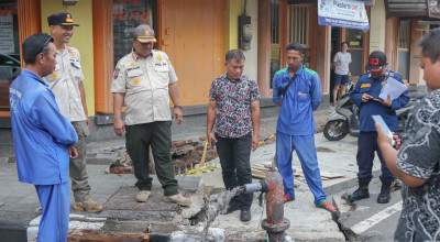 Pastikan Kesiapan Penanganan Kebakaran, Satpol PP Cek Sejumlah Hydrant di Kota Kediri